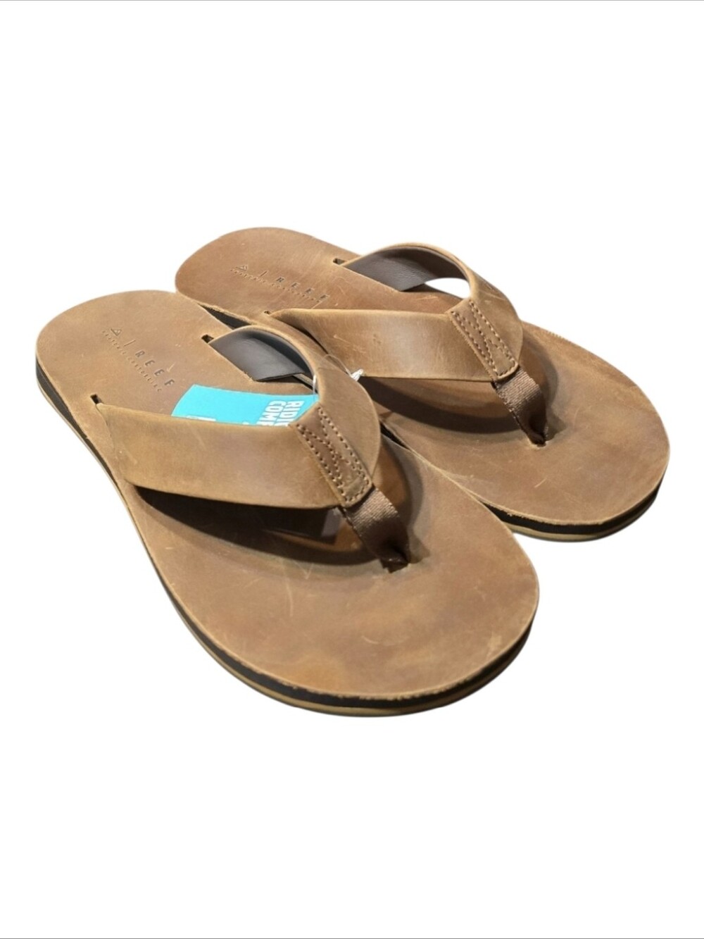 REEF Men's Ojai Classic Leather Sandals – New in Box (NIB)
